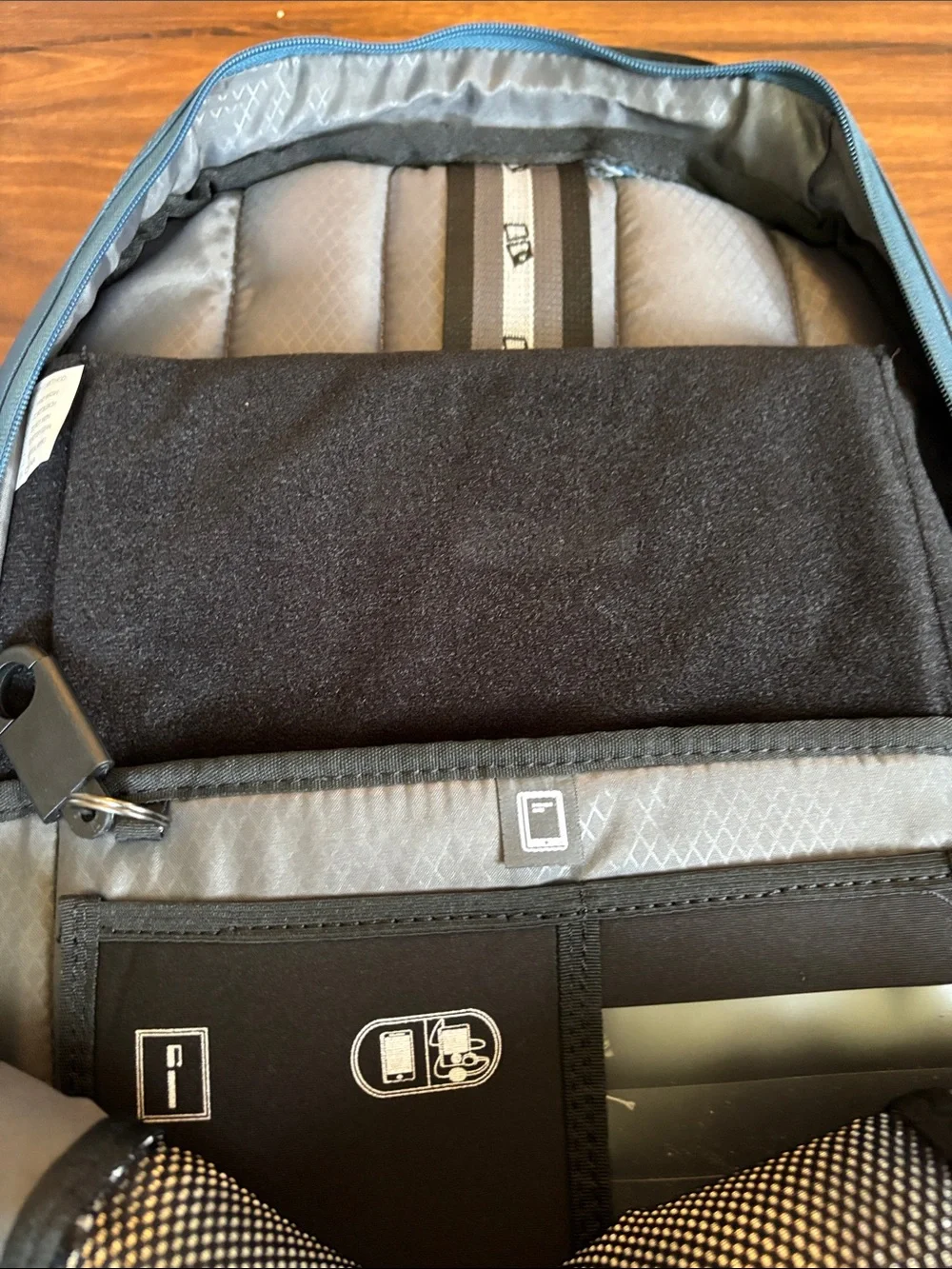HEYS Navy Blue Men's Backpack - Urban Commuter Pack